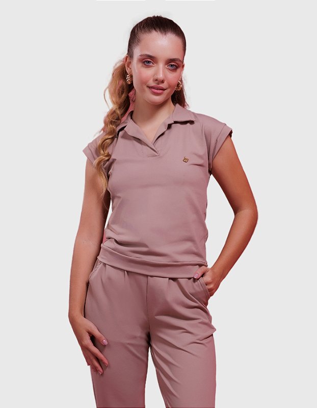 Scrub Feminino Ivy Avelã