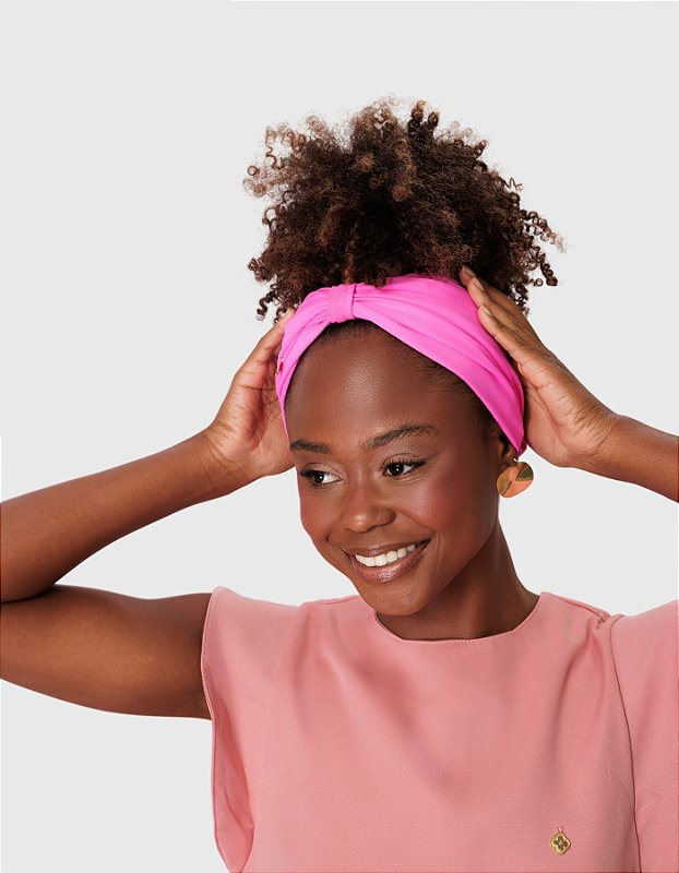 Faixa 2 em 1 Feminina Pink Chiclete