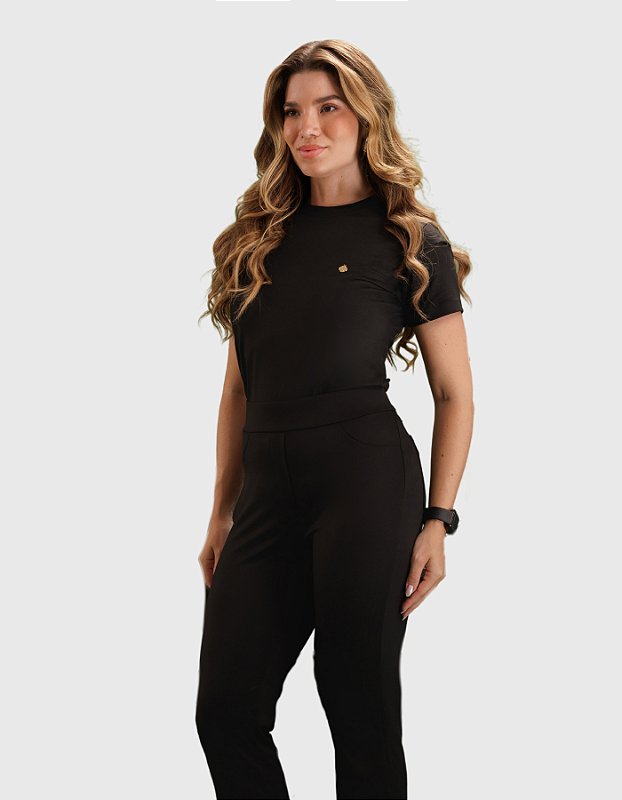 Scrub Feminino Maya Preto