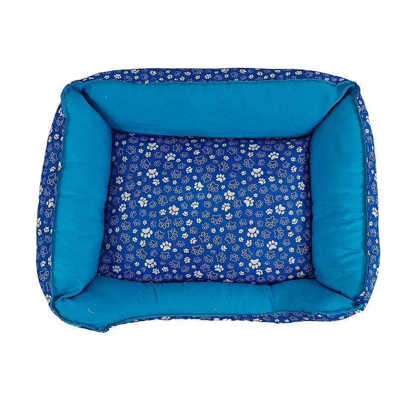 Comprar CAMINHA PET CAMA GATO CACHORRO LAVÁVEL DUBAI XADREZ AZUL P