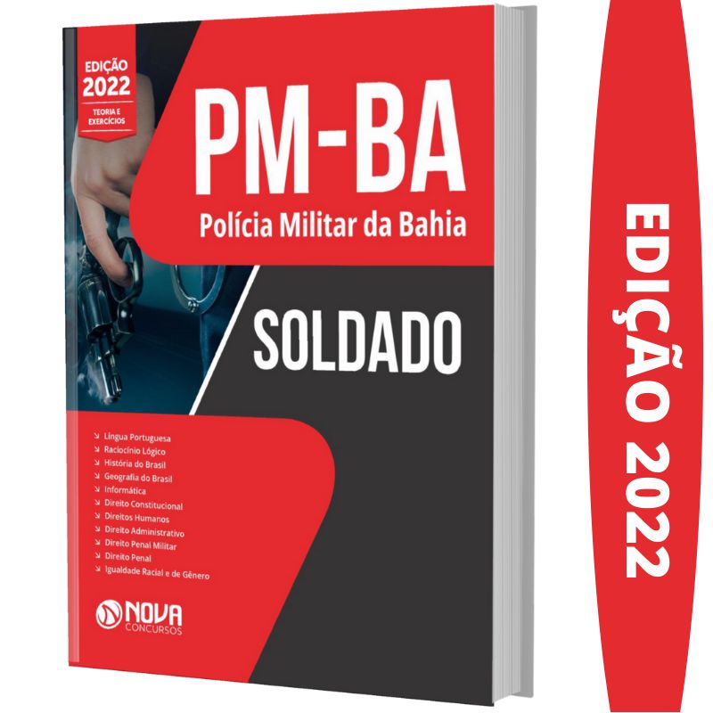 Apostila PM-BA em PDF - Oficial da Polícia Militar - CFO