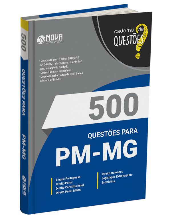 Concurso PM MG - Direito Penal 