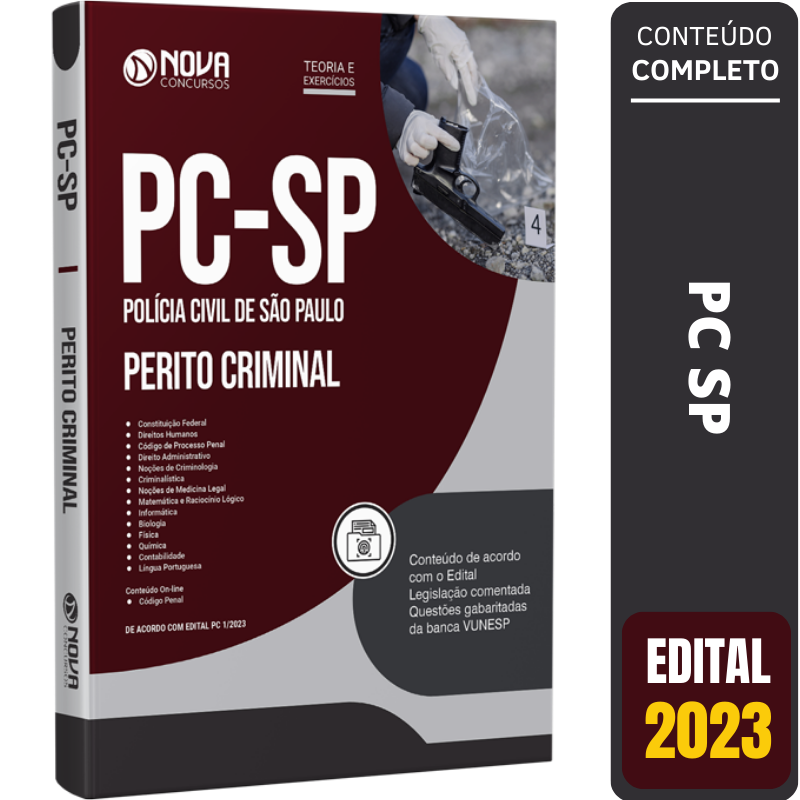 Apostila Perito Criminal (Comum a Todas as Áreas) para o Concurso