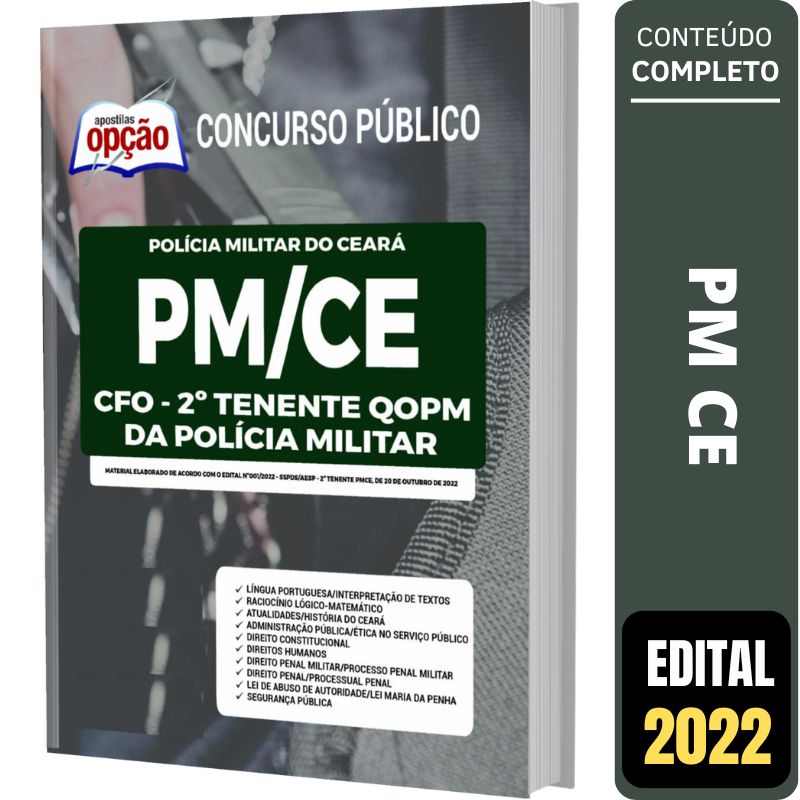 Apostila PM-BA em PDF - Oficial da Polícia Militar - CFO