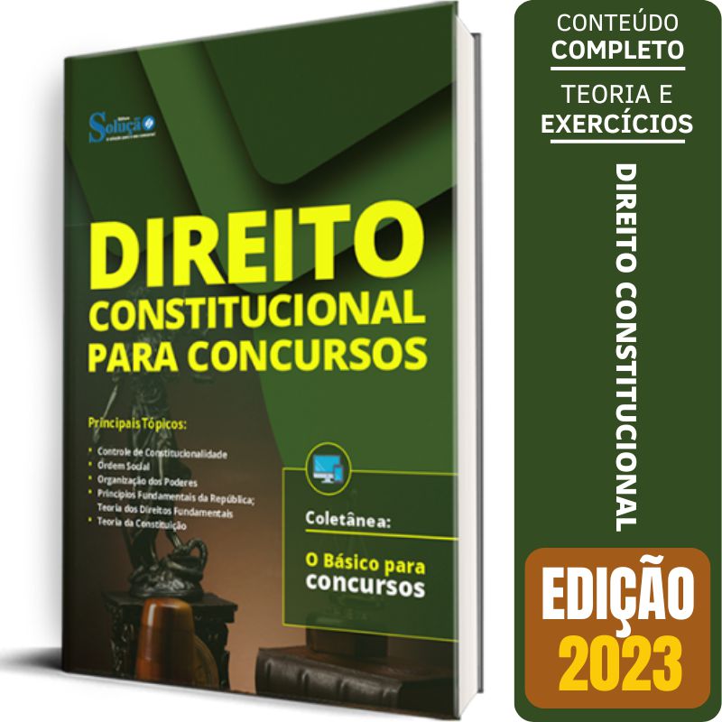 Apostila O Básico para Concursos - Direito Constitucional 2023 ...