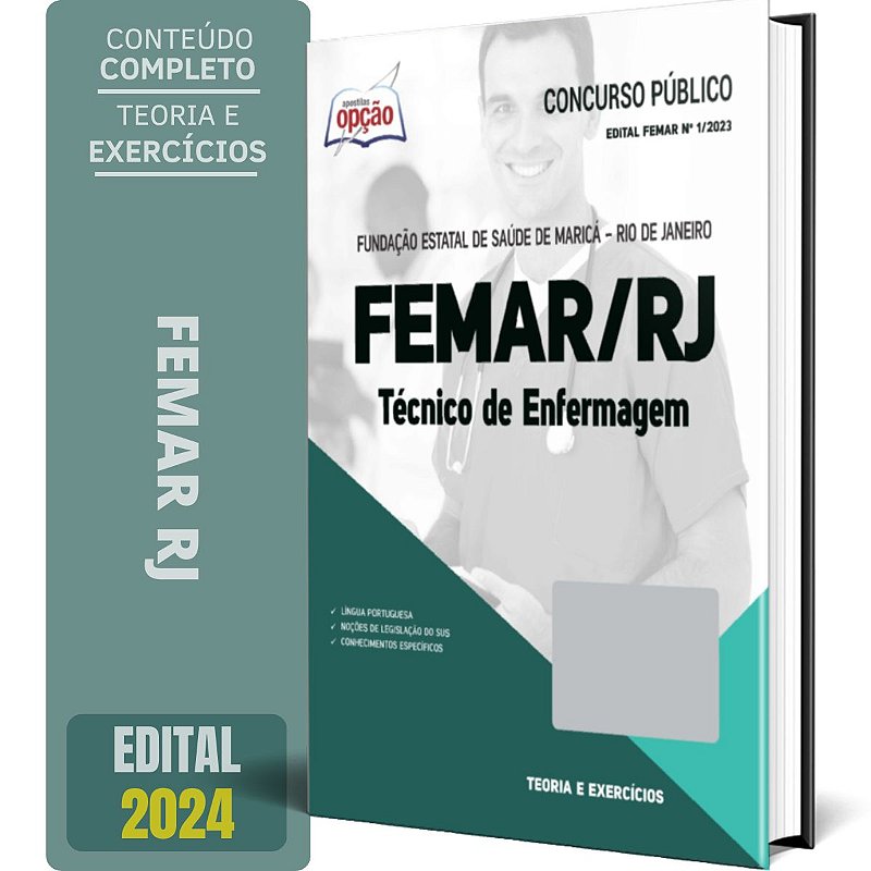 FEMAR – Fundação Estatal de Saúde de Maricá – Edital 1/2023