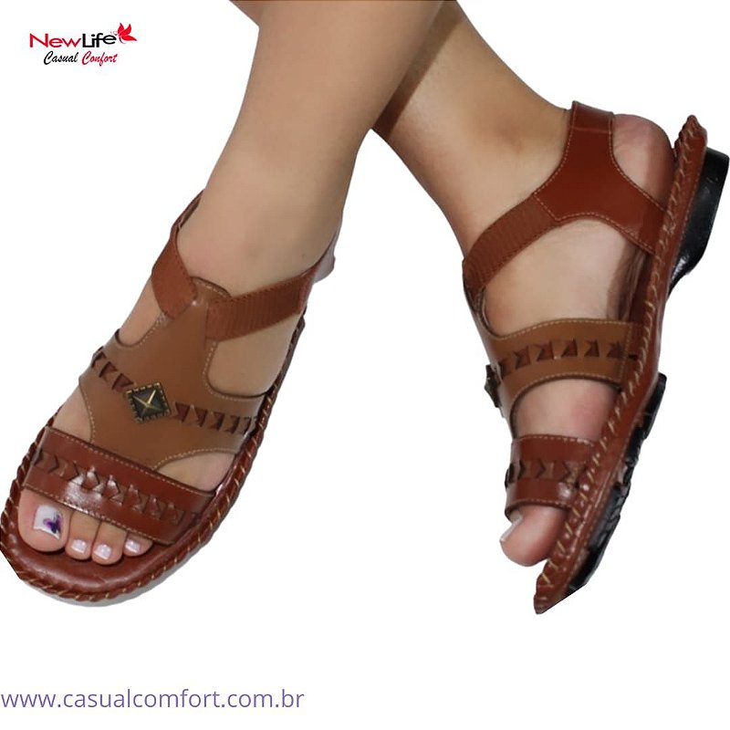 Sandália New Life - Casual Comfort