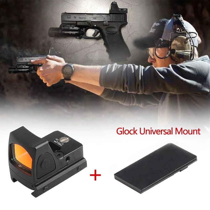 Red Dot Rmr 20mm + Mount para airsoft - Bala no alvo