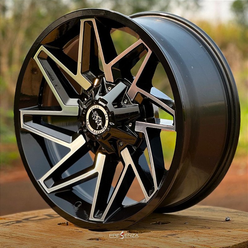 RODAS OFF ROAD PRZ5 ARO 20 Furação 6X139 PRETA - Perfecta Rodas