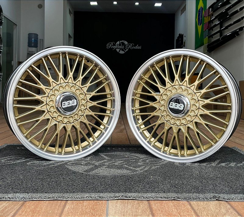 RODAS BBS BALINA ARO 17 TALA 7 FURAÇÃO 4X100/108 - Perfecta Rodas