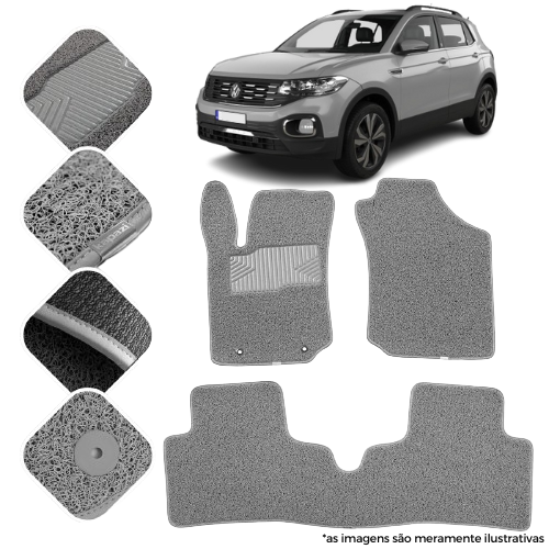 Tapete Automotivo Para Volkswagen T-Cross