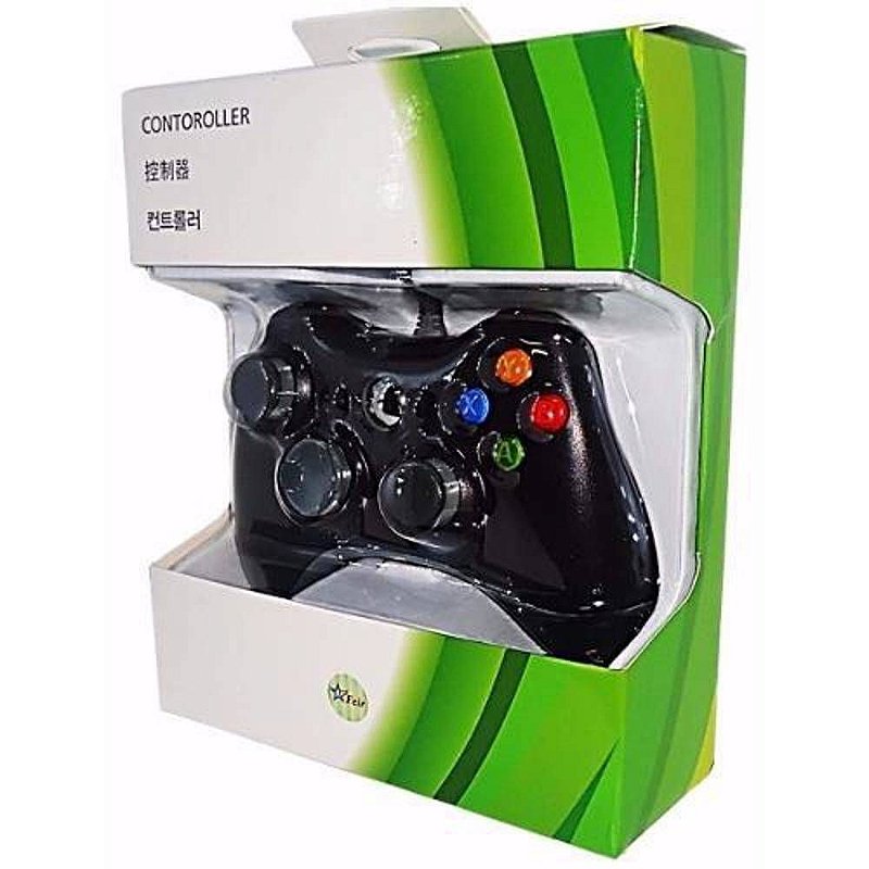 LOJA NEVERDIE-Joystick para Xbox 360, Video Game, PC, Fat, PC, Joystick,  ENVIO RAPIDO, PARA TODO, O BRASIL - AliExpress