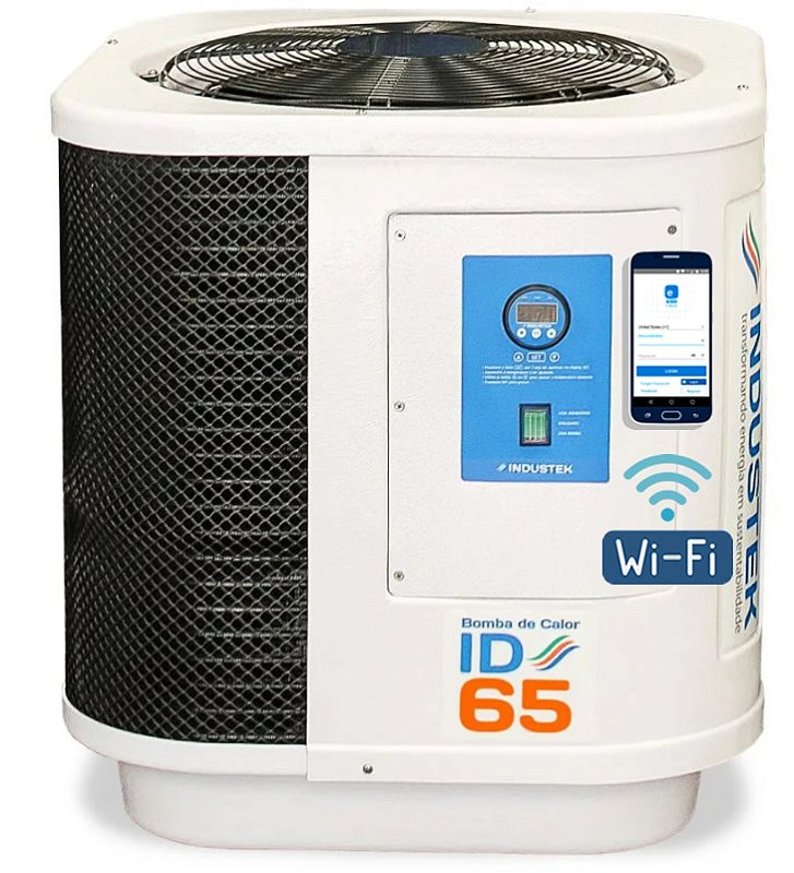 id63 ティーディメンド　32k H120 Trocador de Calor Piscina ID65 Trifásico 220V até 65 mil Lts