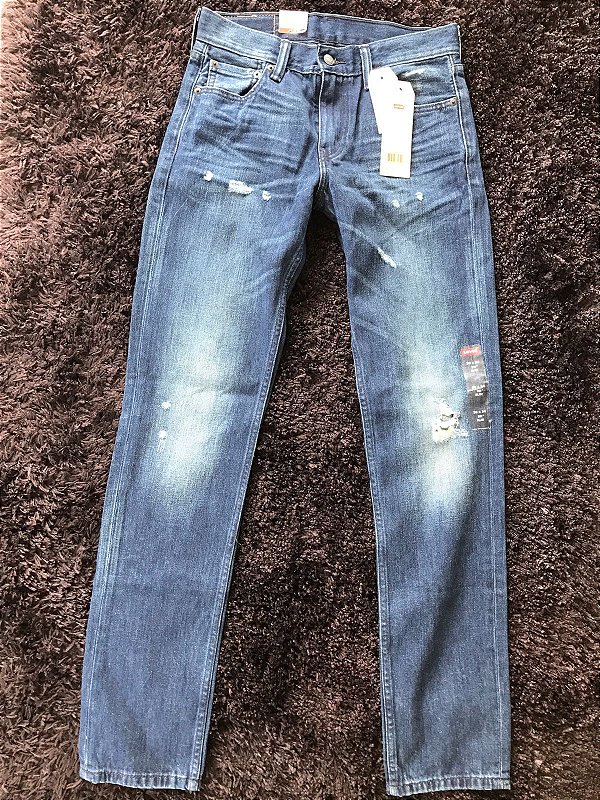 Calça Jeans LVS 511 Slim - Blue Jeans Estonado - Tam 40 - ÚLTIMO DISPONÍVEL