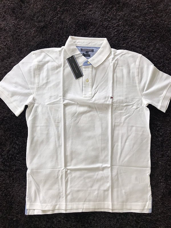 Polo TH Summer Knit Branca - XXL - ÚLTIMO DISPONÍVEL