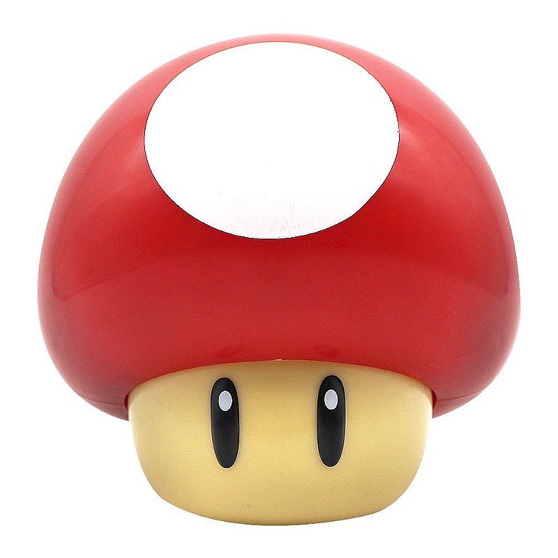 Luminária mini Mushroom Super Mario Fun Geek Store