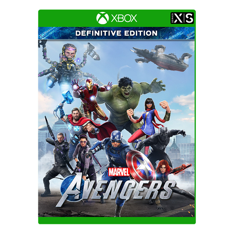 Marvels Avengers Definitiva - Xbox One e Series S/X - Midia