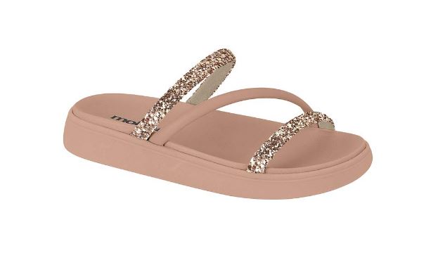 Sandalia Papete Sandalia Moleca Rosa Sandália Papete Moleca