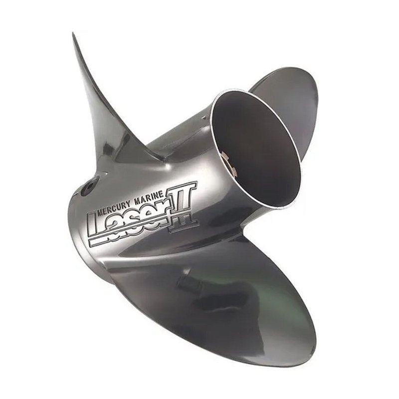 Hélice Laser II 48-16544 A45 19P Mercury Marine - Acier inoxydable
