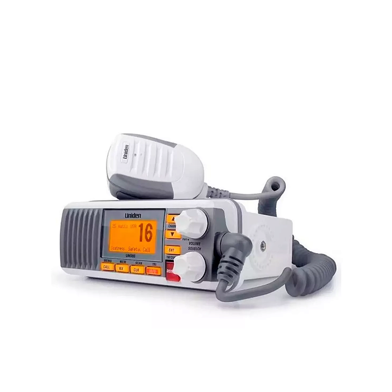 Rádio Maritimo Uniden Solara Um385 Dsc Branco BacaNáutica Sua loja