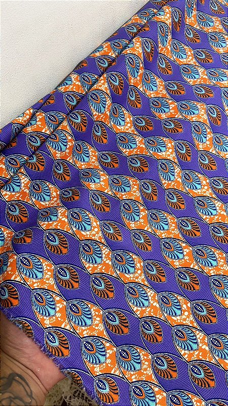 Estampado Colorido Oxford Estampado Colorido - Báraò Tecidos