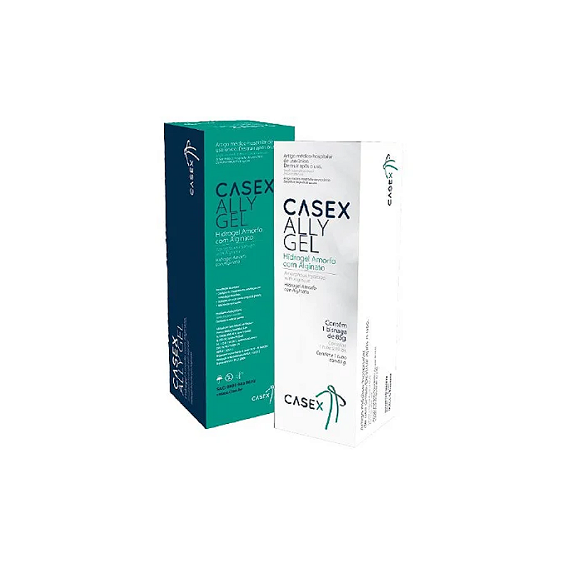 Hidrogel com Alginato Esteril 85g Ally Gel - Supermédica