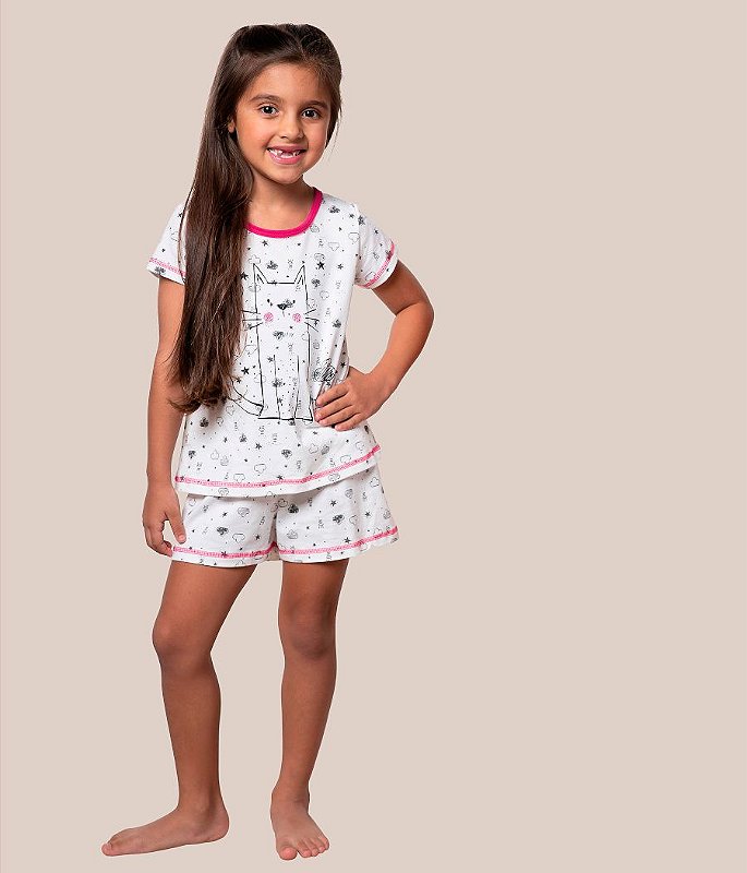 Baby doll algodão Infantil em Promoção na Americanas