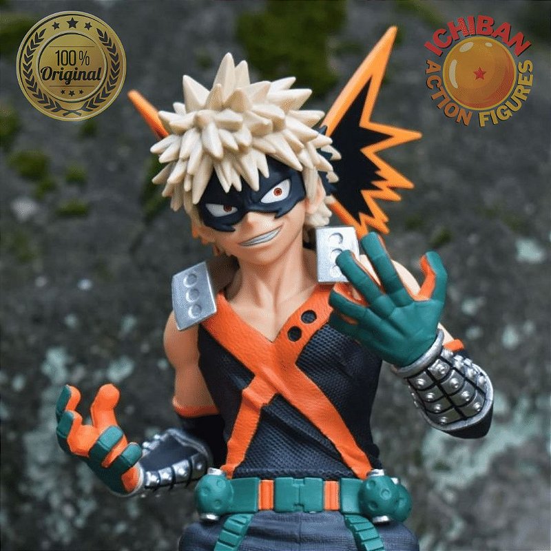 Banpresto My Hero Academia PVC Texture Katsuki Bakugo Statue 19cm
