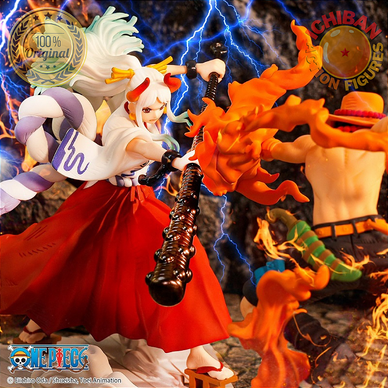 CONJUNTO YAMATO E ACE BANPRESTO 100% ORIGINAL LACRADO - ICHIBAN