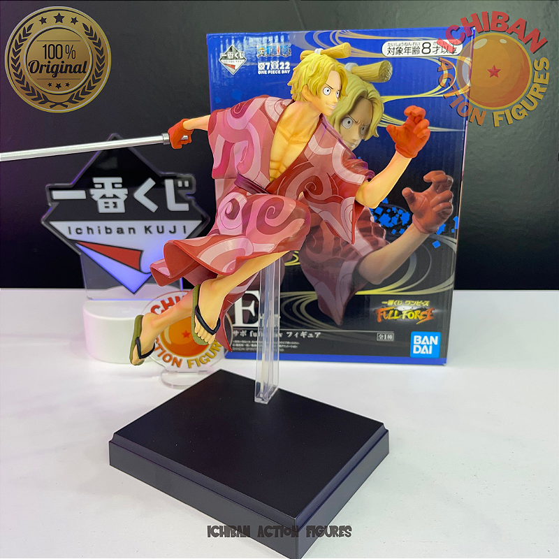 Figurine Ichiban Kuji Sanji One Piece Full Force - Édition Limitée 2020 Bandai - Neuf Sous Blister