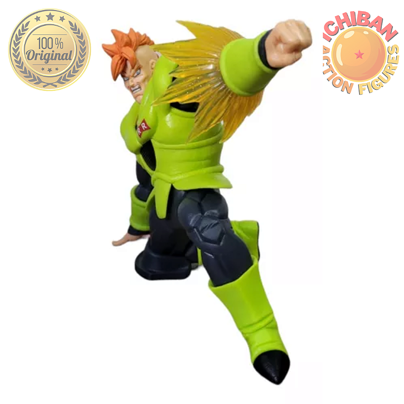 ANDROID 16 DRAGON BALL Z GX MATERIA BANPRESTO 100% ORIGINAL LACRADO ...