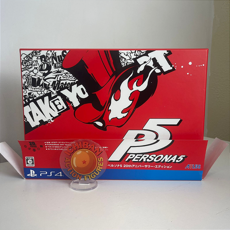 PERSONA 5 EDIÇÃO DE COLECIONADOR PS4/PS5 100% ORIGINAL LACRADO