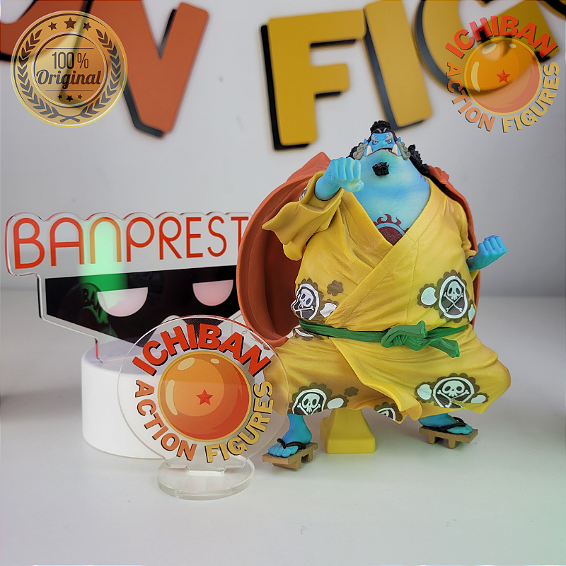 ワンピース KING OF ARTIST JINBE 2点 JINBE ONE PIECE KING OF ARTIST BANPRESTO 100% ORIGINAL SEM CAIXA