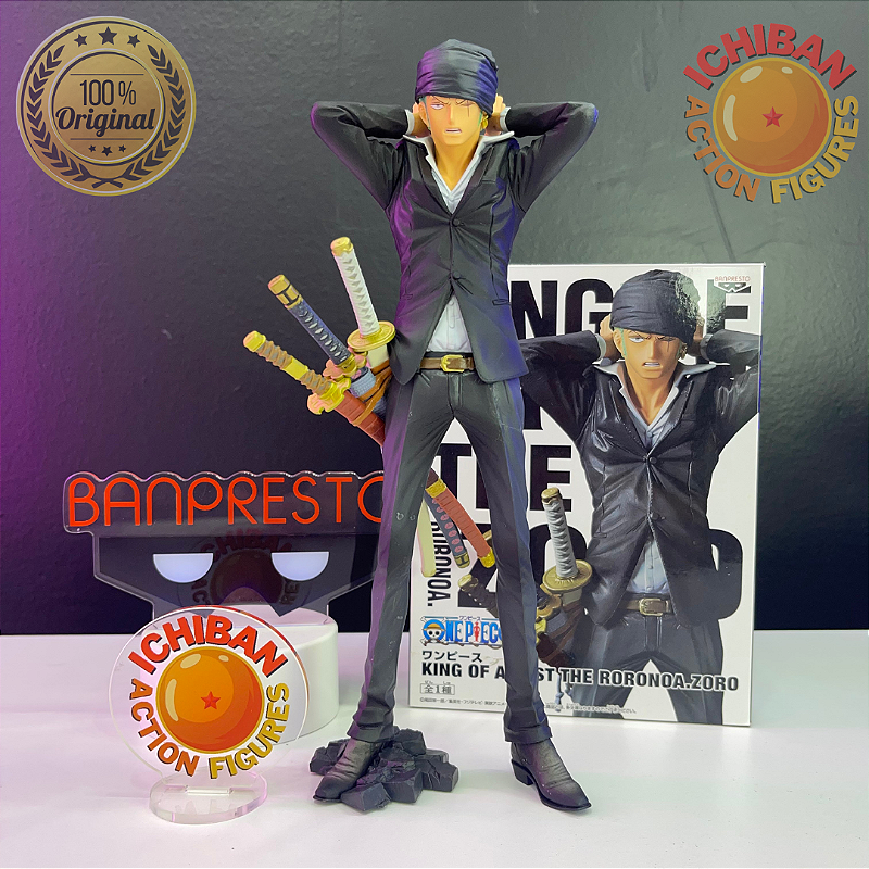 RORONOA ZORO DE TERNO ONE PIECE KING OF ARTIST BANPRESTO 100