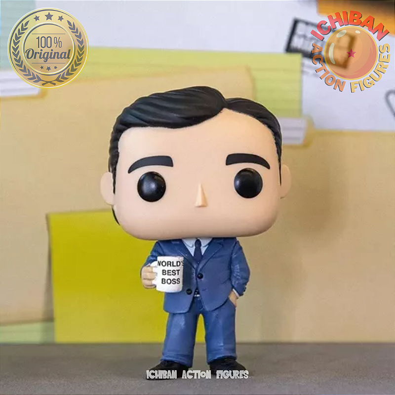 MICHAEL SCOTT CANECA NA MÃO THE OFFICE FUNKO POP 869 100% ORIGINAL ...