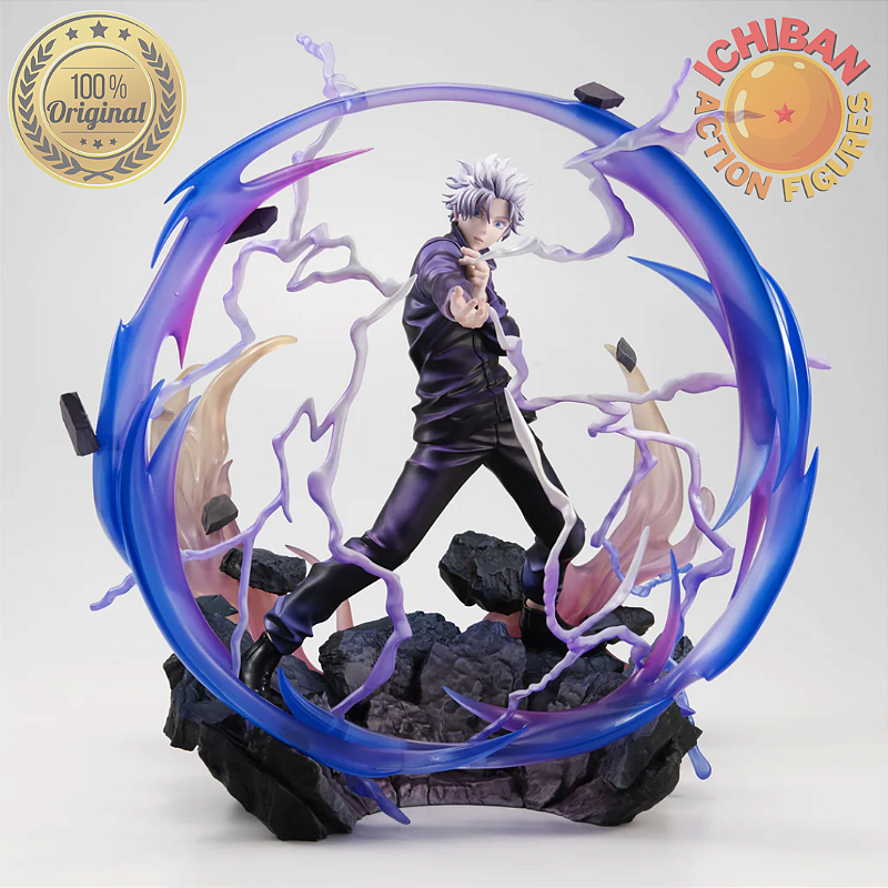 GOJO SATORU DIORAMA JUJUTSU KAISEN KYOSHIK MURASAKI DX MEGAHOUSE