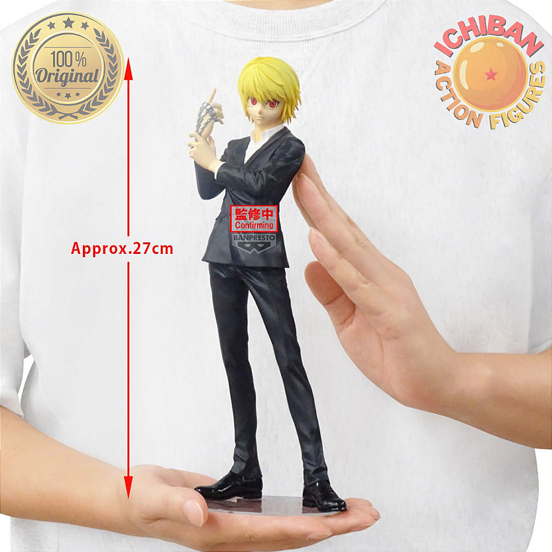KURAPIKA HUNTER X HUNTER GRANDISTA BANPRESTO 100% ORIGINAL LACRADO