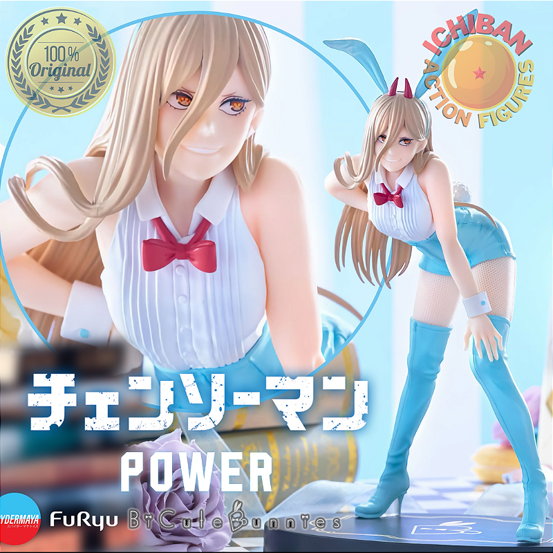POWER BUNNY CHAINSAW MAN BICUTE BUNNIES VER.2 ROUND 1 FURYU 100