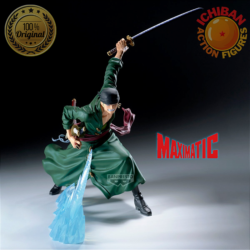 PRÉ-VENDA SETEMBRO/2026 - 50%] RORONOA ZORO ONE PIECE MAXIMATIC