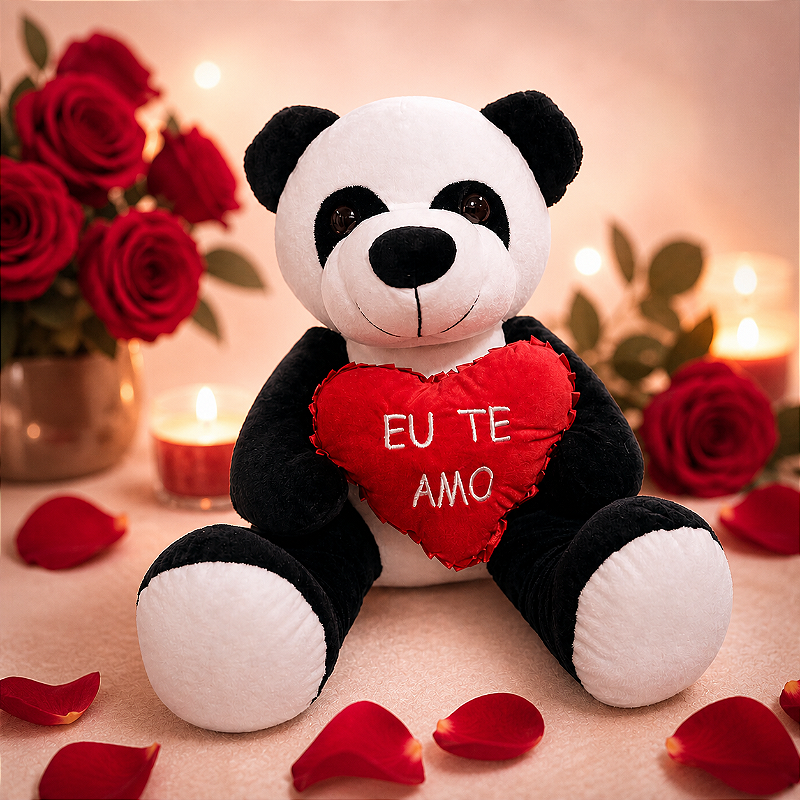 Presente Urso Panda Eu te Amo