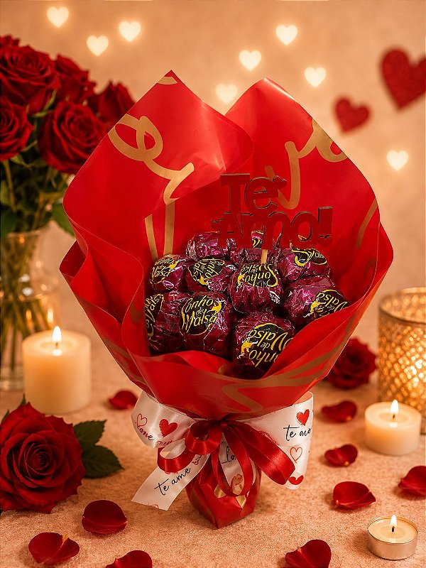 Buquê de Chocolate Sonho de Valsa K2190