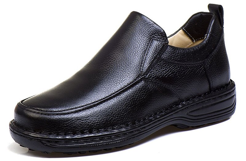 Sapato Social Masculino Leve Em Couro Legitimo 8001