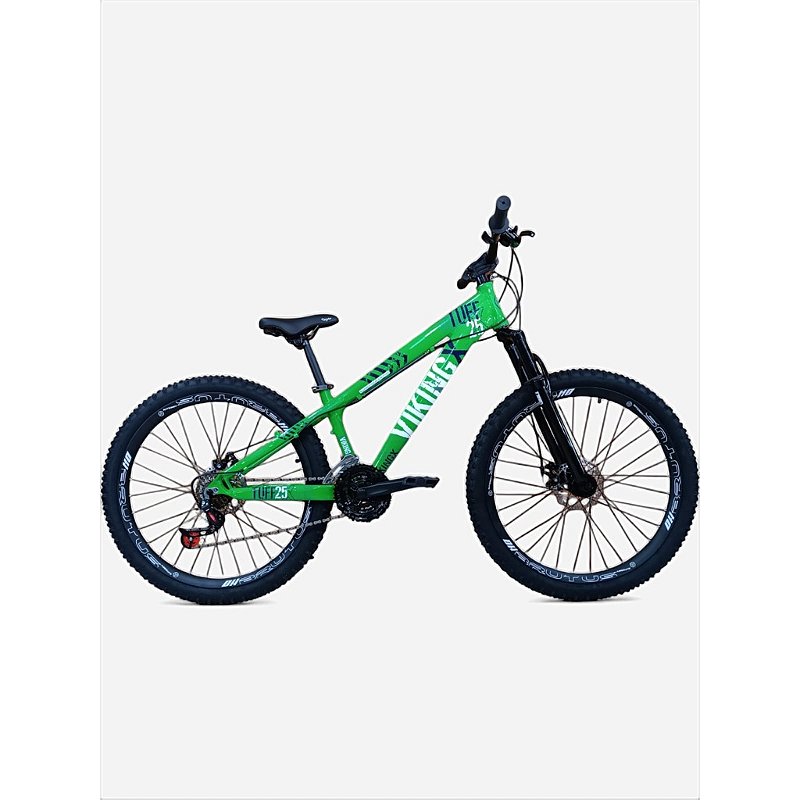その他 VIKING BICICLETA VIKING 26 DIRT J. TUFF X-25 AL. VERDE NEON - Torino Bikes