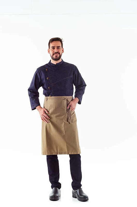 Avental de Cintura em Oxford - O Profissional Uniformes