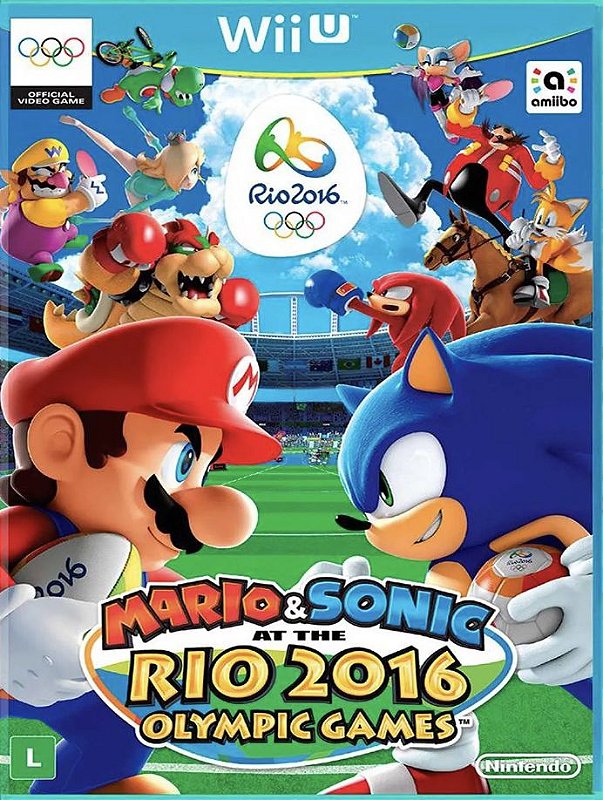 Mario & Sonic At the Rio 2016 Olympic Games WiiU - Ifrit Jogos e