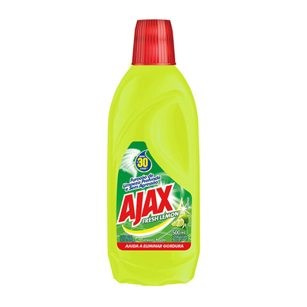 Ajax Fresh Lemon 500ML - Tríade LOG - Produtos de limpeza e muito mais !