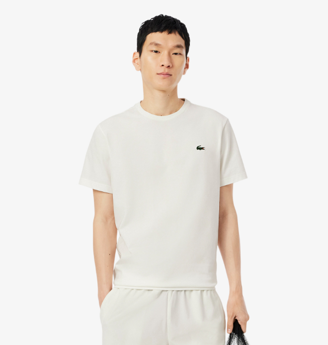 Camiseta Lacoste Masculina TH4754 23 70V Raquete Nas Costas