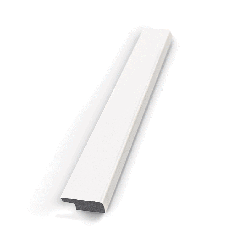 Arremate Superior Painel Ripado Ruffino Branco - 2,85m - ELEAR ...