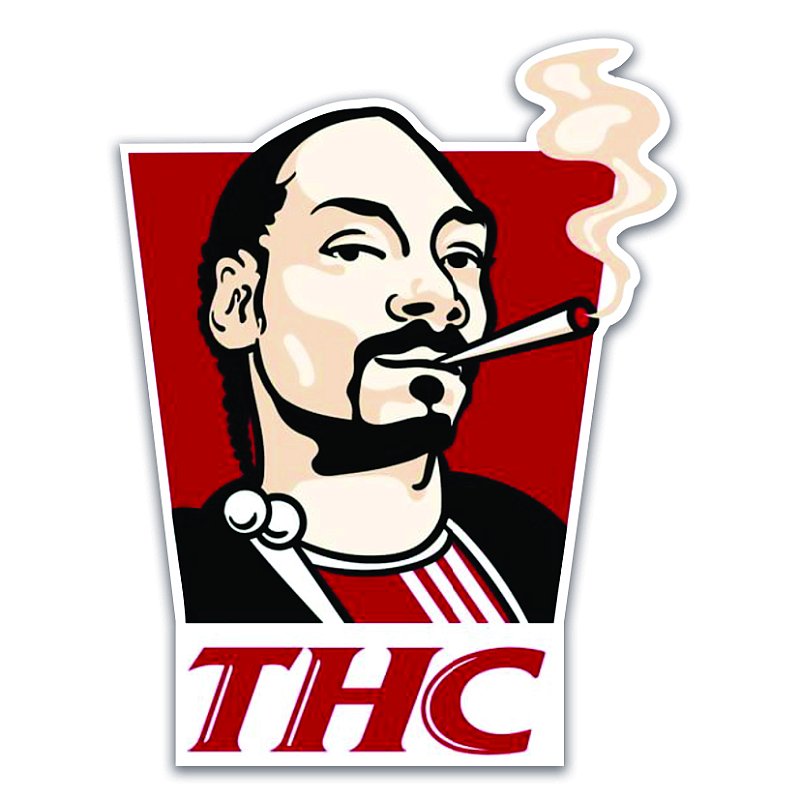 SNOOP DOGG THC - Tô Colando - Maior galeria de adesivos da galáxia