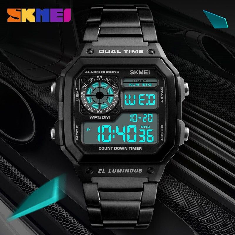 Skmei 1335 preto Outlet